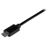 StarTech.com USB2CUB50CM USB-kabel USB 2.0 0,5 m USB C Micro-USB B 0,48 Gbit/sek. Sort
