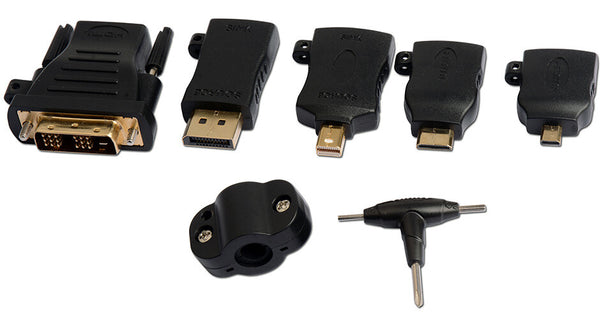 Prokord D-VAK-DP HDMI Type A DVI-D/HDMI, DisplayPort/HDMI, DisplayPort Mini/HDMI, HDMI Micro/HDMI, HDMI Mini/HDMI Sort