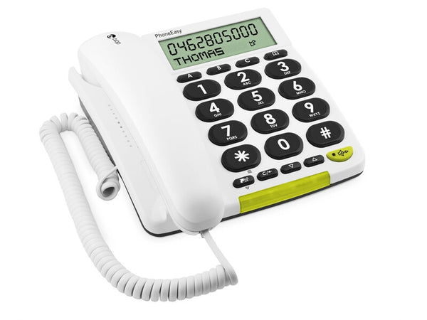 Doro 312cs Analog telefon Nummervisning Hvid