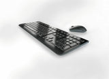 CHERRY DW 3000 tastatur Mus inkluderet Hjemme/kontor RF trådløst QWERTY UK engelsk Sort