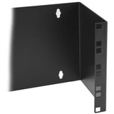 StarTech.com WALLMOUNTH4 stativ 4U Vægmonteret stativ Sort