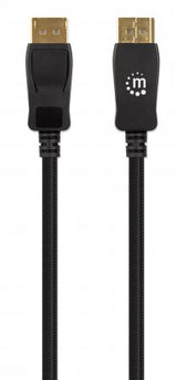 Manhattan 353618 DisplayPort kabel 2 m Sort