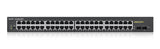 Zyxel GS1900-48HP Administreret L2 Gigabit Ethernet (10/100/1000) Strøm over Ethernet (PoE) Sort