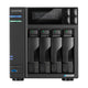 Asustor LOCKERSTOR 4 Gen2 (AS6704T) NAS Desktop Intel® Celeron® N N5105 4 GB DDR4 0 TB ADM Sort
