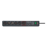 Brennenstuhl 1159490966 stikdåse 3 m 6 AC stikkontakt(er) Indendørs Anthracit