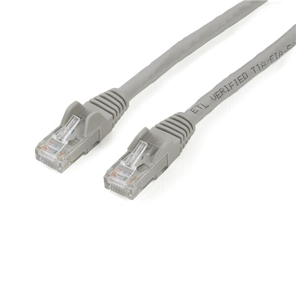 StarTech.com N6PATC2MGR netværkskabel Grå 2 m Cat6 U/UTP (UTP)