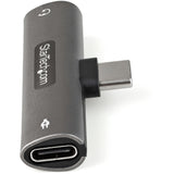 StarTech.com CDP235APDM dockingstation USB 3.2 Gen 1 (3.1 Gen 1) Type-C Sølv