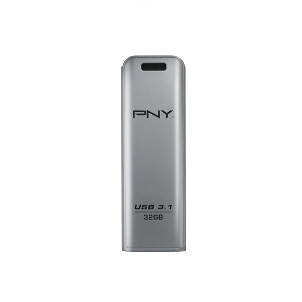 PNY FD32GESTEEL31G-EF USB-nøgle 32 GB 3.2 Gen 1 (3.1 Gen 1) Rustfrit stål