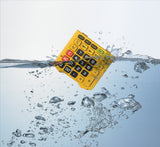 Casio WM-320MT regnemaskine Lomme Skærm Sort, Gul