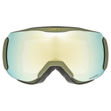 Uvex downhill 2100 CV vinter sportsbrille Grøn Unisex Guld Sfærisk linse
