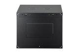 Digitus DN-19 09U-6/6-EC-SW stativ 9U Vægmonteret stativ Sort