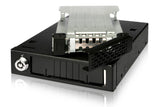 Icy Dock MB991TRAY-B drive bay panel Sort, Sølv