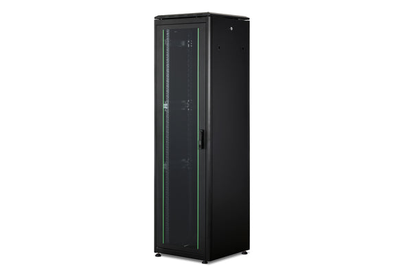Digitus DN-19 42U-6/6-B-1 stativ Fritstående reol Sort
