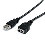 StarTech.com USBEXTAA6BK USB-kabel 1,83 m USB A 0,48 Gbit/sek. Sort