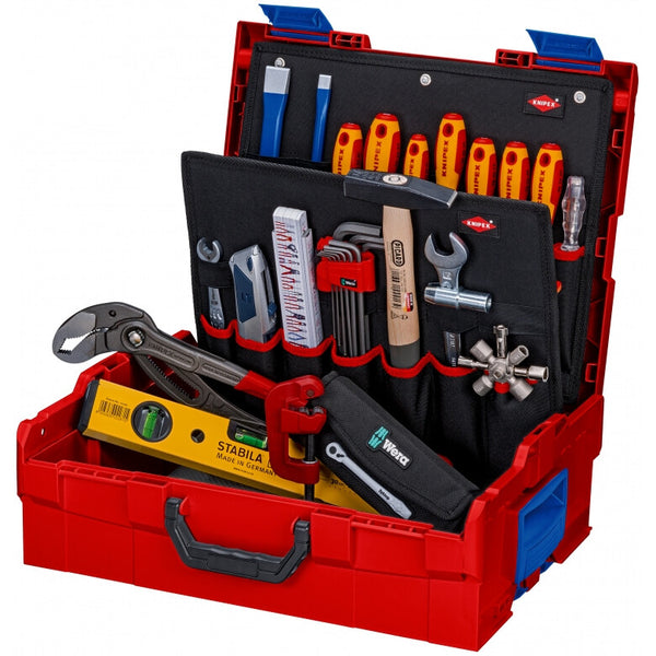 Knipex 00 21 19 LB S mekaniske værktøjssæt 52 værktøjer