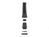 DeLOCK 60345 kabelforskruning Sort Plast 1 stk