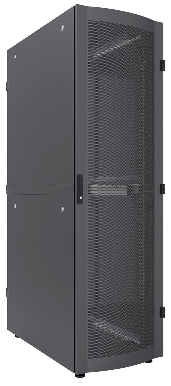 Intellinet 713719 stativ 42U Fritstående reol Sort