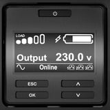 APC SRT3000XLW-IEC UPS-enhed Dobbeltkonvertering (online) 3 kVA 2700 W 8 AC stikkontakt(er)