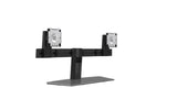 DELL Dual Monitor Stand 68,6 cm (27") Skrivebord Aluminium, Sort