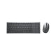 DELL KM7120W tastatur Mus inkluderet Kontor RF trådløs + Bluetooth AZERTY Belgisk Grå, Titanium