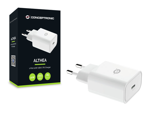 Conceptronic ALTHEA07W Smartphone, Universel Hvid USB Indendørs