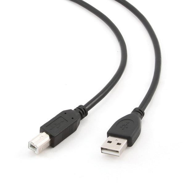 Gembird CCP-USB2-AMBM-10 USB-kabel 3,04 m USB A USB B Sort