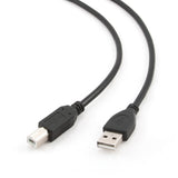 Gembird CCP-USB2-AMBM-6 USB-kabel 1,82 m USB A USB B Sort