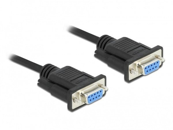 DeLOCK 87786 serielkabel Sort 1 m DB-9