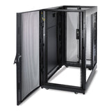 APC NetShelter SX 24U 600mm x 1070mm Deep Enclosure Fritstående reol Sort