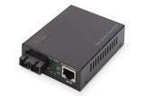 Digitus DN-82150 netværksomformer til medie 1000 Mbit/s 850 nm Multitilstand Sort