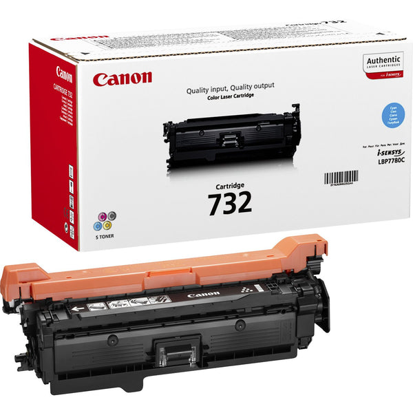 Canon 732C tonerpatron 1 stk Original Blå