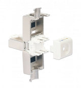 Intellinet 790796 kabelsamler RJ45 Rustfrit stål