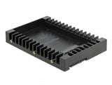 DeLOCK Installation Frame for 2.5″ SATA drive 8,89 cm (3.5") Opbevaring drev bakke Sort