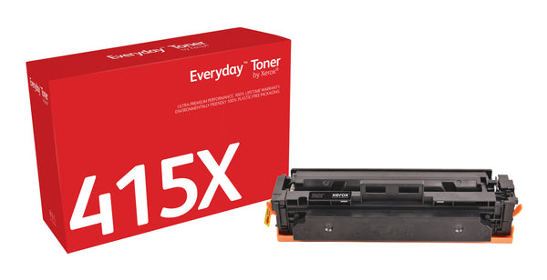 Everyday™ sprt Toner by Xerox compatible with HP 415X (W2030X), Høj kapacitet