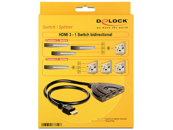 DeLOCK 87619 video-switch HDMI