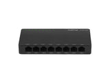 Lanberg DSP2-1008-12V netværksswitch Ikke administreret Gigabit Ethernet (10/100/1000) Sort