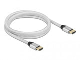 DeLOCK 85367 HDMI-kabel 2 m HDMI Type A (Standard) Sølv