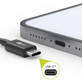 Goobay 51243 USB-kabel USB 2.0 2 m USB C 0,48 Gbit/sek. Sort