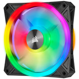 Corsair iCUE QL140 RGB Computerkabinet Ventilator 14 cm Sort, Grå