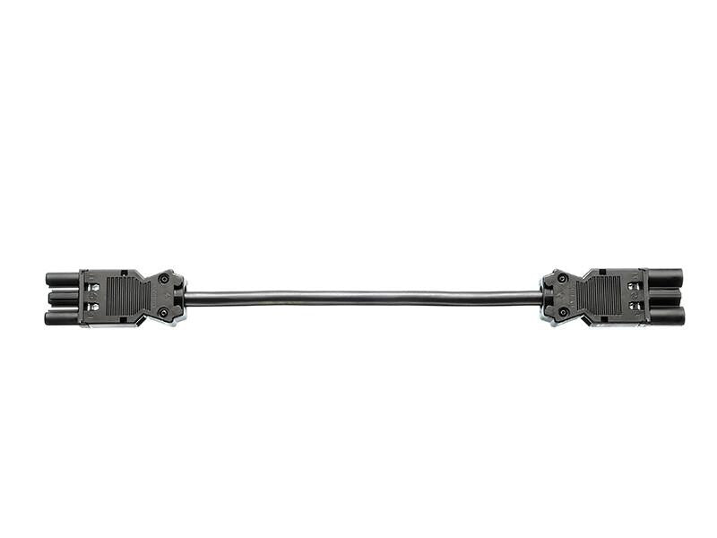 Bachmann 375.038 el-ledning Sort 2 m GST18/3