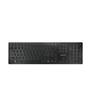 CHERRY KW 9100 SLIM tastatur Universel RF trådløs + Bluetooth QWERTZ Schweizisk Sort