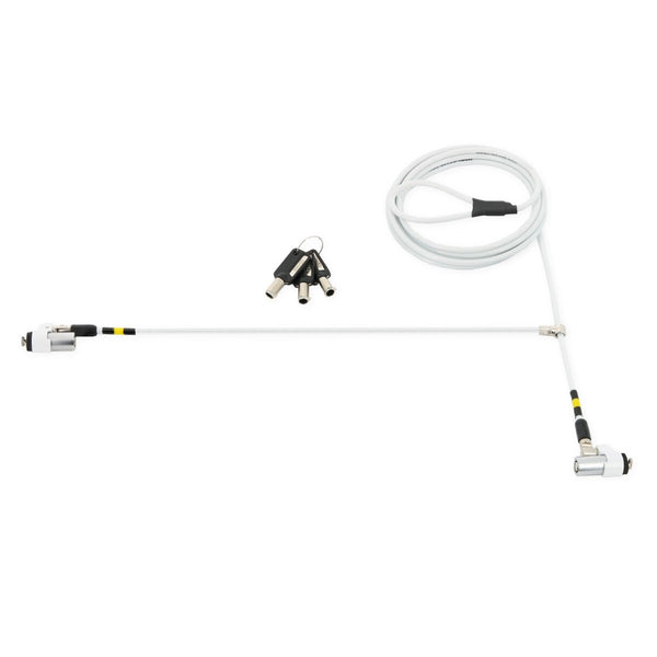 Mobilis 001327 kabellås Hvid 1,8 m