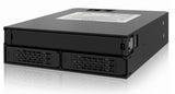 Icy Dock MB994IPO-3SB drive bay panel 2x 2,5" Opbevaring drev bakke Sort