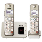 Panasonic KX-TGE262GN telefon DECT telefon Nummervisning Champagne