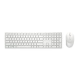 DELL KM5221W-WH tastatur Mus inkluderet Kontor RF trådløst QWERTZ Tysk Hvid
