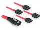 DeLOCK Sata 4x 1m SCSI-kabel Rød SFF-8087 4 x SATA 7-pin