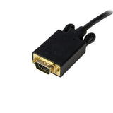 StarTech.com DP2VGAMM6B videokabel adapter 1,8 m DisplayPort VGA (D-Sub) Sort