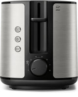 Philips Viva Collection HD2650/90 Brødrister - 2 skiver, bred brødholder, metal