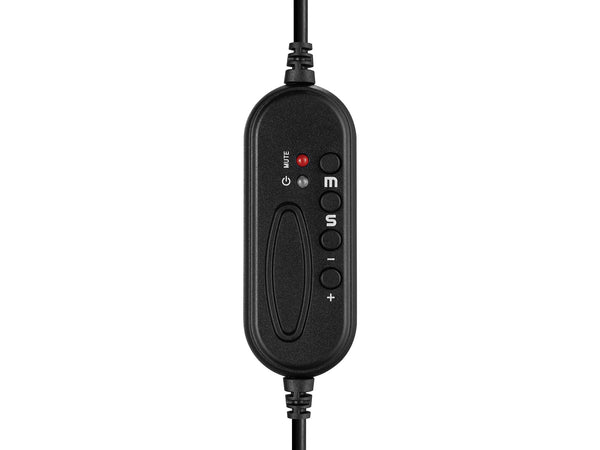 Sandberg 326-14 hovedtelefoner/headset Ledningsført Kontor/Callcenter USB Type-A Sort, Sølv