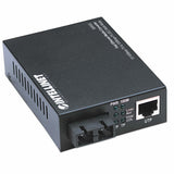 Intellinet 506502 netværksomformer til medie 100 Mbit/s 1310 nm Multitilstand Sort